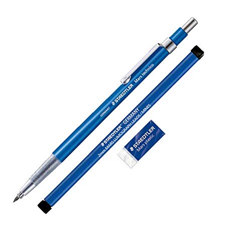 Staedtler Mars Technical Mechanical Pencil Set, 780SBK,Blue Pricepulse