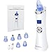 [Upgraded] Blackhead Remover, Meiyou USB Rechargeable Comedo Suction Extractor with LED Display, Facial Vacuum Pore Acne Cleaner, Blue