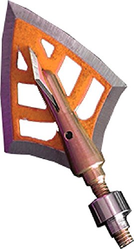 Dirt Nap Gear Double Bevel DRT Broadheads, Orange, 100/125 Grain