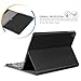 Lapogy iPad 10.2 2019 Keyboard Case,7th Generation,Include Detachable Wireless Bluetooth Keyboard with Magnetically Auto Sleep/Wake Leather Tablet Cover,for iPad 10.2,iPad Air 10.5,iPad Air 3rd,Black