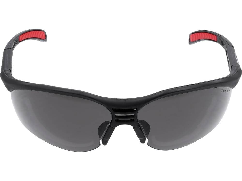 Yato YT-7364 Safety Goggles Dark Tinted Adjustable Safety Glasses, black