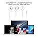 【2Pack】 for iPhone Earphone with 3.5mm Headphone Plug,Earphones Headset with Mic Call+Volume Control for iPhone 6 Earbuds Compatible with iPhone 6s/6plus/6/5s,Android,PCthumb 2