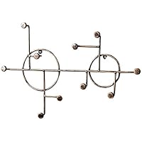 GFF Nordic Creative Key Hook Wall Hanging Wrought Iron Hanging Living Room Entrance Porch Wall Decorative Hanger Coat Hook