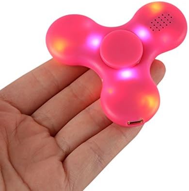 Winbuyer LED Light Switch Fidget Spinner MINI Bluetooth Speaker Music EDC Hand Spinner For Autism And Kids Adult Funny Fidget Toy (6)