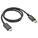 Tripp Lite DisplayPort to HDMI Active Adapter Cable, DP with Latches to HDMI (M/M), UHD 4K x 2K/1080p, 3 ft. (P582-003-V2-ACT),Black
