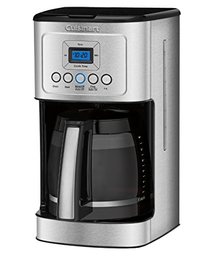 Click Here to See More Images Perfect Temp 14-cup Programmable Coffee Maker w/ Extra Large LCD Display,Brew Strength Control and Self Clean Settings