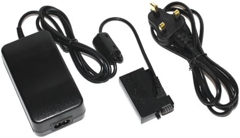Maxsimafoto® – LP-E6 AC Power Mains Adaptor for Canon ACK-E6 / ACKE6 for 5D2 5D3 7D 6D 60D Digital Camera with Coupler & UK power cord.