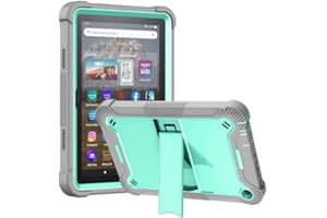 Tillytech Shockproof Case for �鶹�� All-New Fire HD 8 & 8 Plus Tablet 12th Gen, 2024/2022 Release 8",Heavy Duty Kids Safe Ru