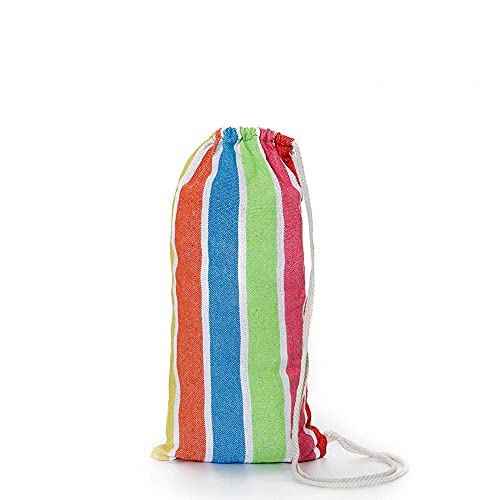 Hängematte Tragbar für den Außenbereich im Freien Camping Stuhl Swing Garten Strand Reisebelastung Tasche 200 * 150 cm… – Bild 5