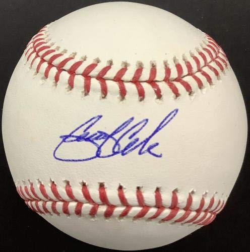 gerrit cole autographed baseball