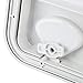 Amarine Made Marine Deck Hatch Boat Deck Hatch Access Hatch & Lid 12-3/8