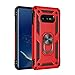 Korecase Design for Samsung S10E Case Military Grade Heavy Duty Armor Dual Layer Rugged Shell Full Body Shockproof Screen Camera Protection Built-in Ring Kickstand Magnetic Hard Back Case for Men Red