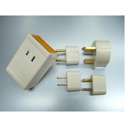 Travel Power Converter Adapter 1600W 4 Plugs 220-110 V Transformer Charger New ! - Thumbnail 2