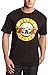 Bravado Men's Guns N Roses Bullet T-Shirt,Black,Small