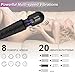 Personal Wand Vibrator with 8 Powerful Speeds 20 Vibration Modes for Men and Women, Paloqueth Handheld Realistic Vibrator Adult Sex Toy for Full Body Massage, Rechargeable Cordless