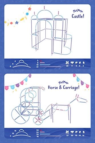 Fort Building \u0026 Construction Toy Kit 