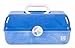 Caboodles Retro Blue Marble On-The-Go Girl Cosmetic Case, 13.38