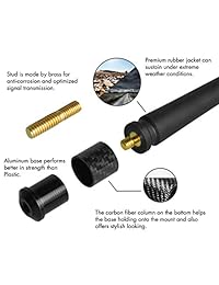 Antena Rydonair Compatible con Ford F150 2009-2019 Reemplazo de antena de goma flexible de 13 pulgadas Diseñado para una recepción optimizada de FM AM