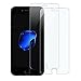 2-Pack iPhone 7 Plus/iPhone 8 Plus Screen Protector, EasyAcc Tempered Glass Film Guard (Anti-Sharp Scratch, Crystal Clear, HD, Bubble Free, High 9H Hardness)