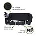 FreeSoul Running Belt, Water Belt with BPA Free Bottle. Workout Fanny Pack for Jogging,Gym. Adjustable, Reflective Waist Pouch for Hand Free Workout Fit for iPhone and Other Smartphone