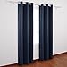 Deconovo Blackout Curtains for Bedroom – Set of 2 42W x 84L Inch Thermal Insulated & Noise Reducing Panels–Home Window Room Darkening Sustainable Grommet Drapes for Living Room and Nursery, Navy Blue
