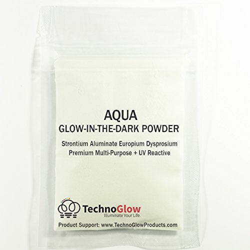 Aqua Glow in The Dark Powder Pigment Brightest Course Glow Sand 150