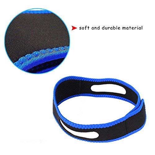 Anti Snoring Chin Strap – Two Snoring Chin Straps Kit- Adjustable Size, Comfy & Padded Fit -Most Effective Snoring Solution and Anti Snoring Devices Stop Snoring Sleep Aid for Men and Women