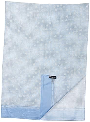 Karl Lagerfeld Paris Women's Printed Oblong Scarf, Cadet Blue, One