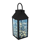 Solar Hanging Lights, Tomshine Outdoor Solar Lantern with 30 LEDs, IP44 Waterproof Landscape LED Lamp with Handle, DIY String Lights