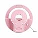DOGOO 36 LED Clip-on Rechargable Selfie Ring Light Supplementary Lighting for Night or Darkness with 3 Level Brightness, for iPhone Samsung HTC and Other Smartphone(pink)