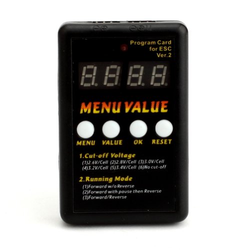 NEEWER® LED Car Brushless Non Brush ESC Program Card