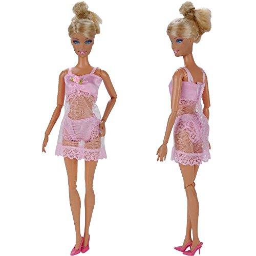 E Ting 3pcs Sexy Pajamas Gown Underwear Lingerie Bra Lace | Desertcart  Barbados