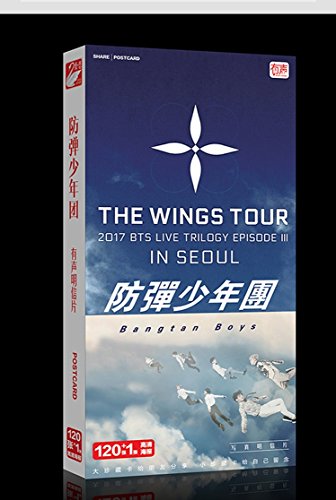 Kpop bts bangtan boys wings tour album photo photocards postcards…