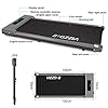 Bigzzia Motorised Treadmill, Under Desk Treadmill Portable Walking Running Pad Flat Slim Machine with Remote Control and…