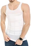 Mens Slimming Body Shaper Vest Abdomen Slim Shirt, Compression Tank Shaperwear For Men
