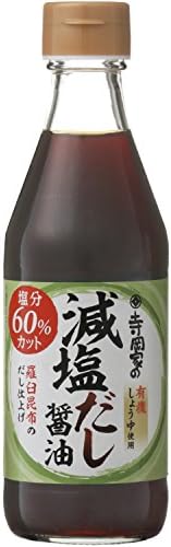 It's salt reduction of Teraoka organic brewing Teraoka house soy sauce 300ml