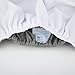 Sigzagor Teen Adult Cloth Diaper Nappy Reusable Washable For Disability Incontinence (White)