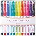 Pilot Frixion Colors Erasable Marker - 12 Color set /Value set Which Attached the Eraser Only for Friction