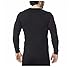 32 Degrees Heat by Weatherproof Mens Performance Crewneck Base Layer Black L