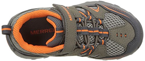 Merrell Boys' Trail Chaser JR Hiking Shoe, Gunsmoke, 9 Medium US Toddler