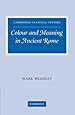Colour and Meaning in Ancient Rome (Cambridge Classical Studies)