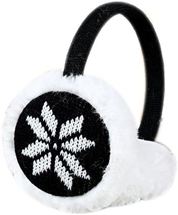 Kseey Adjustable Classic Fleece Earmuffs Wool knit Ear Muffs Winter Accessory Outdoor EarMuffs for men and women