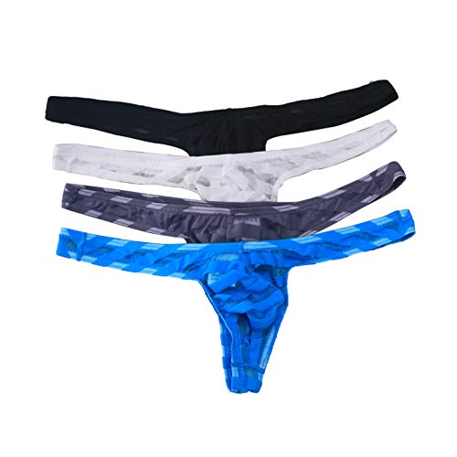 Buy Hot Men&rsquo;s See-Through Thong Underwear, No Visible Lines, Men&rsquo;s See