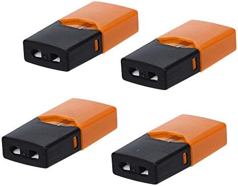 Buybuybuy For JUUL Wrap Decal Protective Sticker Compatible 4Pods Mango/Cucumber/Creme/Menthol /Fruit Flavors (Wrap Only, Device Is Not Included) (Orange)
