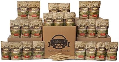 Emergency Food Supply of Healthy Freeze Dried Survival Food - Valley Food Storage (6 Month Value)
