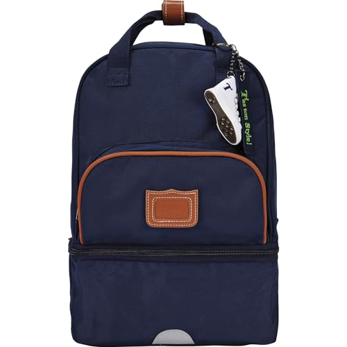 Tann's Gemischt Rucksack mit isoliertem Fach Les Signatures Camille Navy Blue, Bleu, Lunch Box