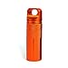 ALTTIMERY Outdoor Waterproof Capsule Seal Bottle Holder Case Container Dry Box Survival EDC Tool (Orange)