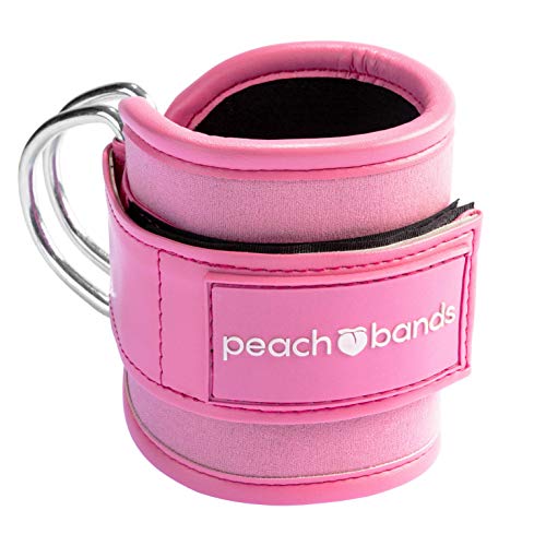Peach Bands Ankle Straps for Cable Machines (Single Pack)