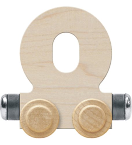 NameTrain Unfinished Letter Car O - Made in USA