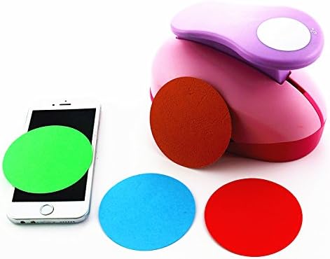 Lavenz Extra large paper punch 3'' 75mm circle furador paper punches for scrapbooking craft perfurador diy puncher circle cutter